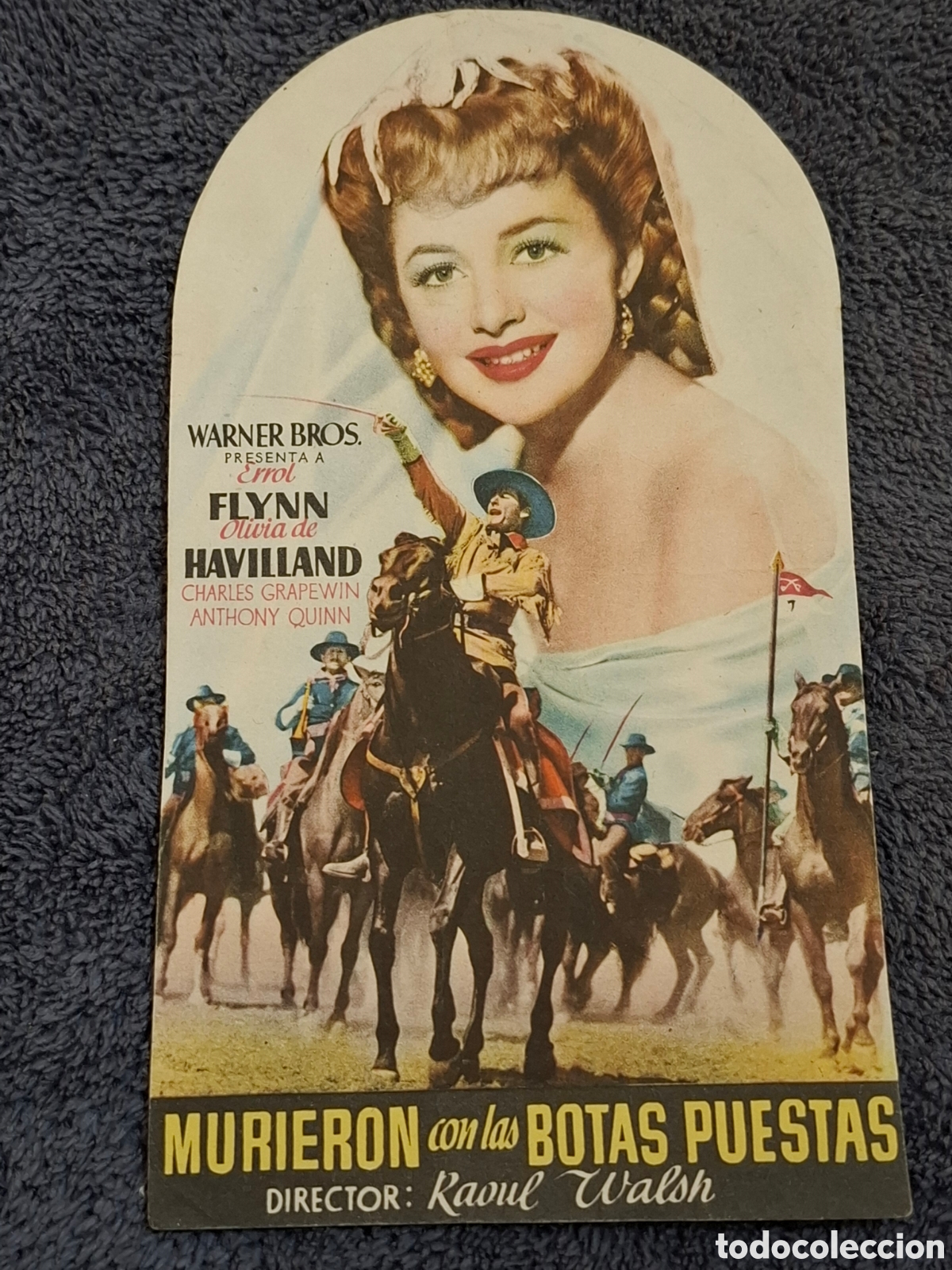 Cine: P4. Murieron Con Las Botas Puestas - Trasera Sin Imprimir. - Foto 1