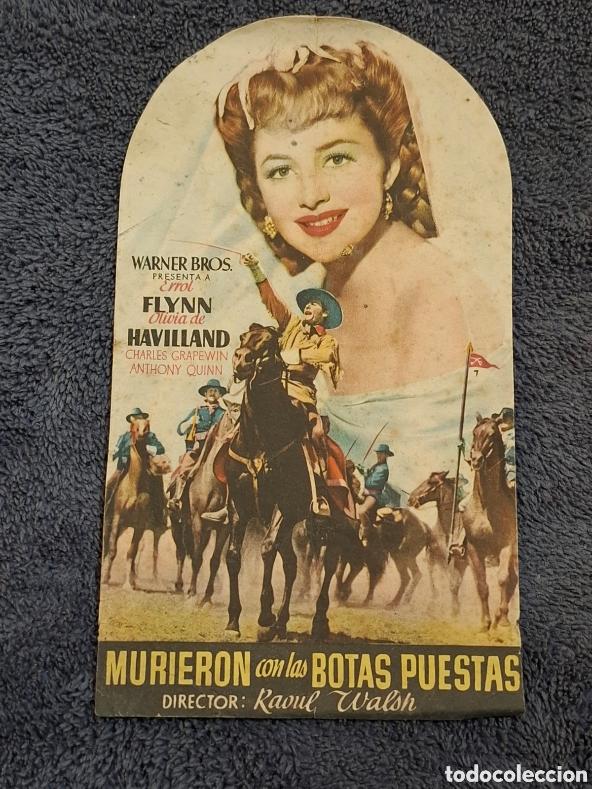 Cine: P4. Murieron Con Las Botas Puestas - Trasera Sin Imprimir. - Foto 1