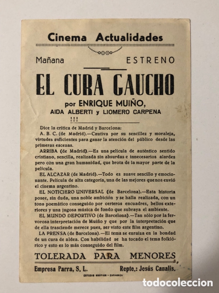 Cine: Programa enrique Mui&ntilde;o con publicidad A13 - Foto 2