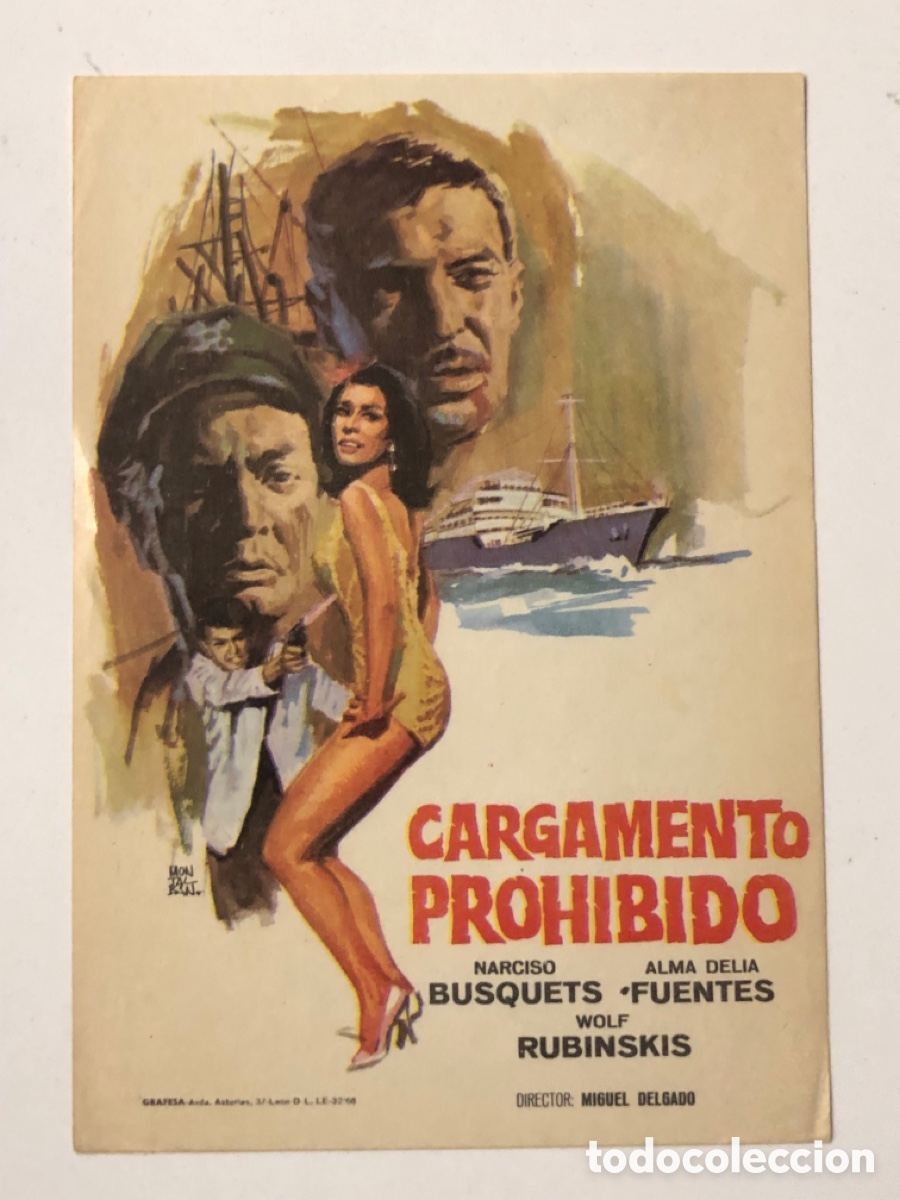Cine: Programa cargamento prohibido Narciso Busquets A18 - Foto 1