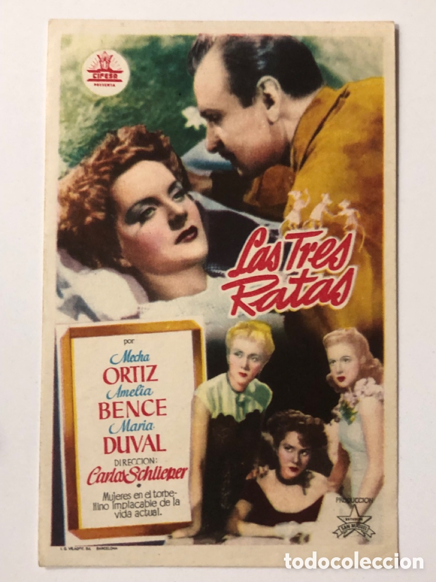 Cine: Programa las tres ratas mecha ortiz A18 - Foto 1
