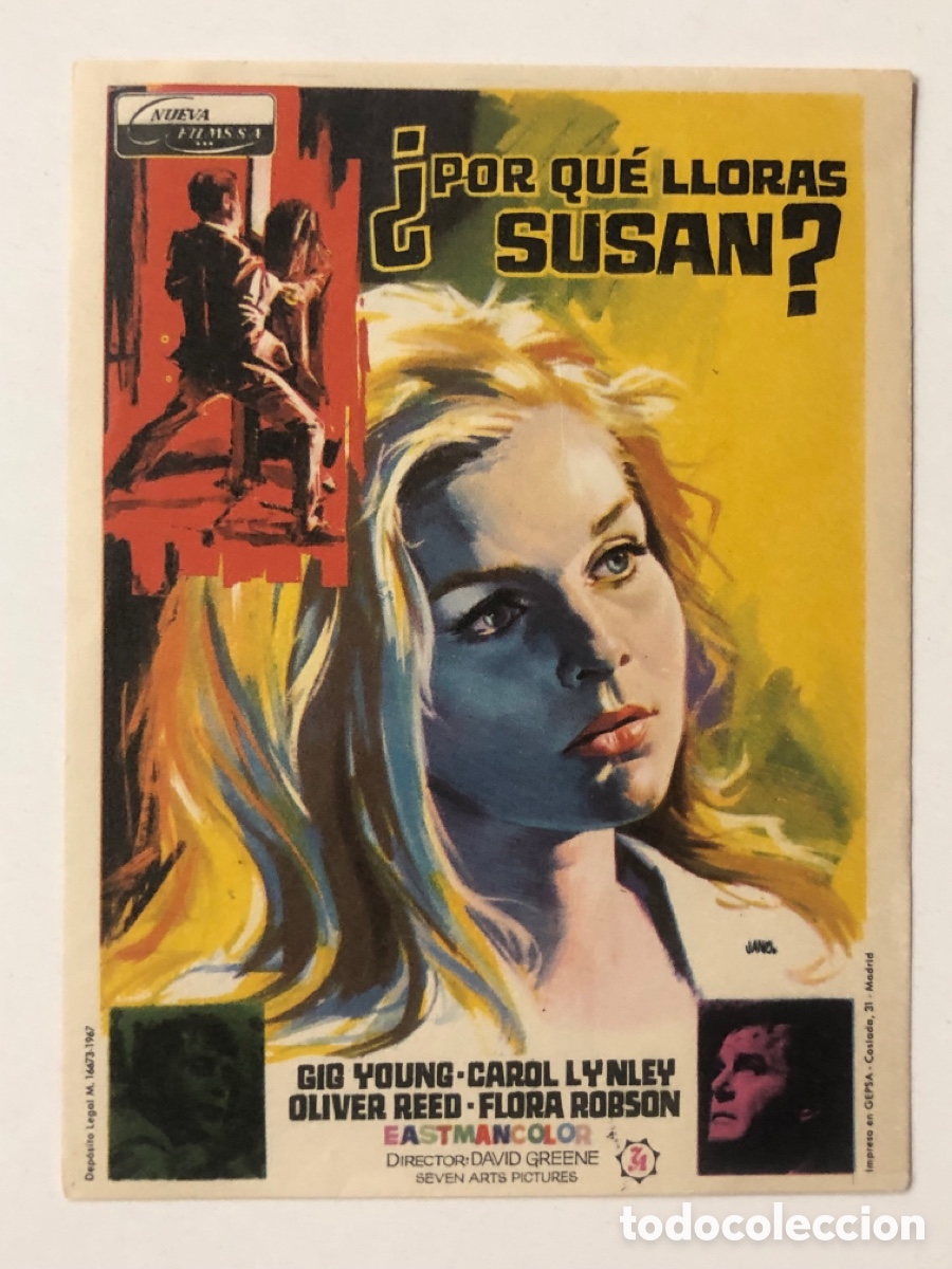 Cine: Programa por qu&eacute; lloras susan Gig young A21 - Foto 1