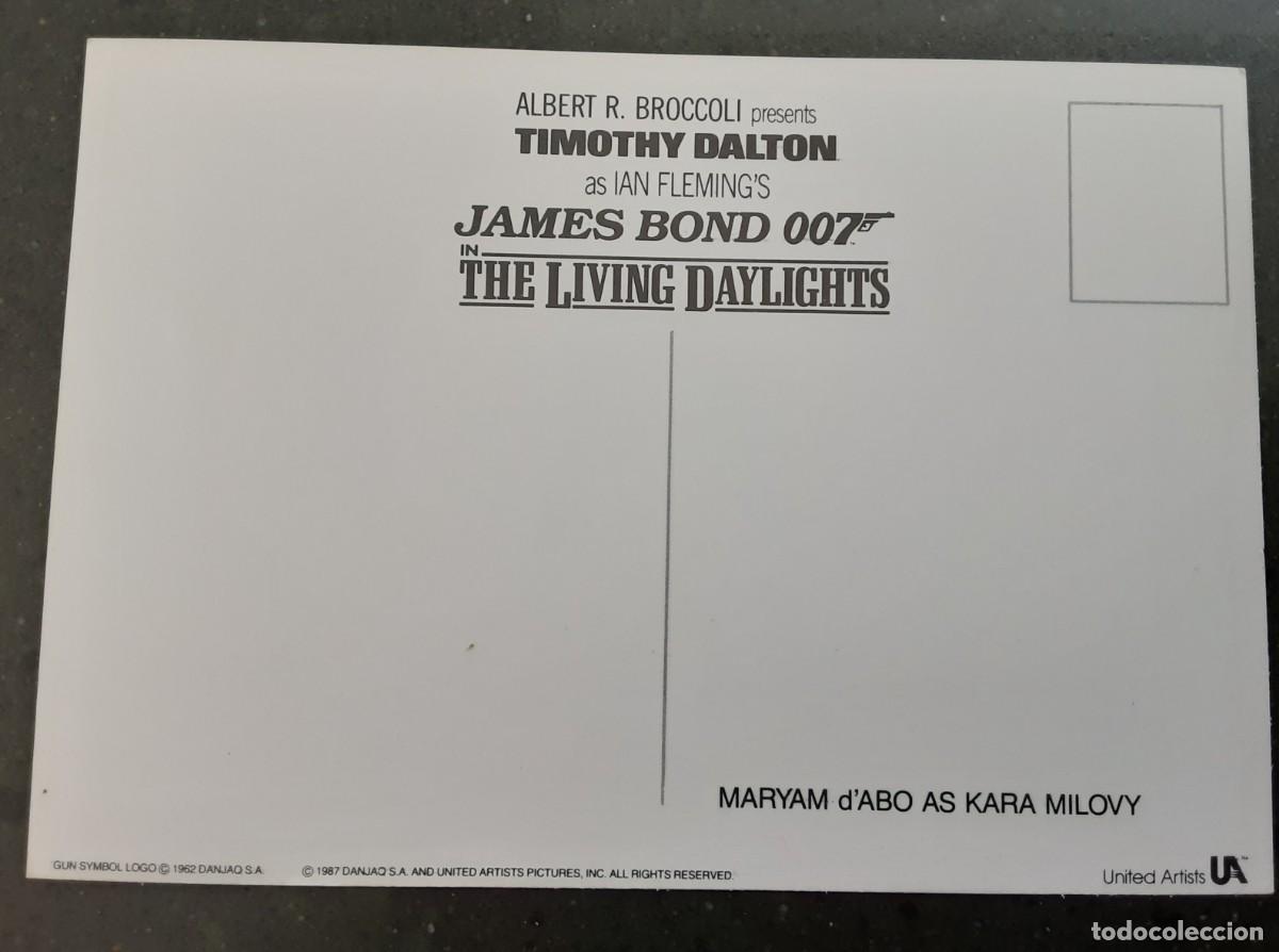 Cine: MARYAM DABO, PROGRAMA DE JAMES BOND 007 &rdquo; THE LIVING DAYLIGHTS&rdquo;. - Foto 2