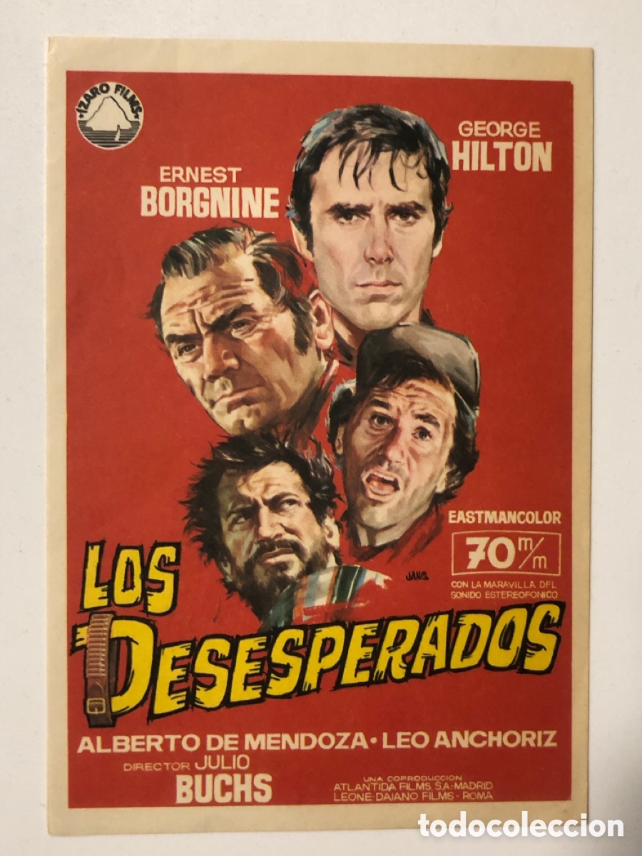 Cine: Programa los desesperados Ernest Borgine A21 - Foto 1