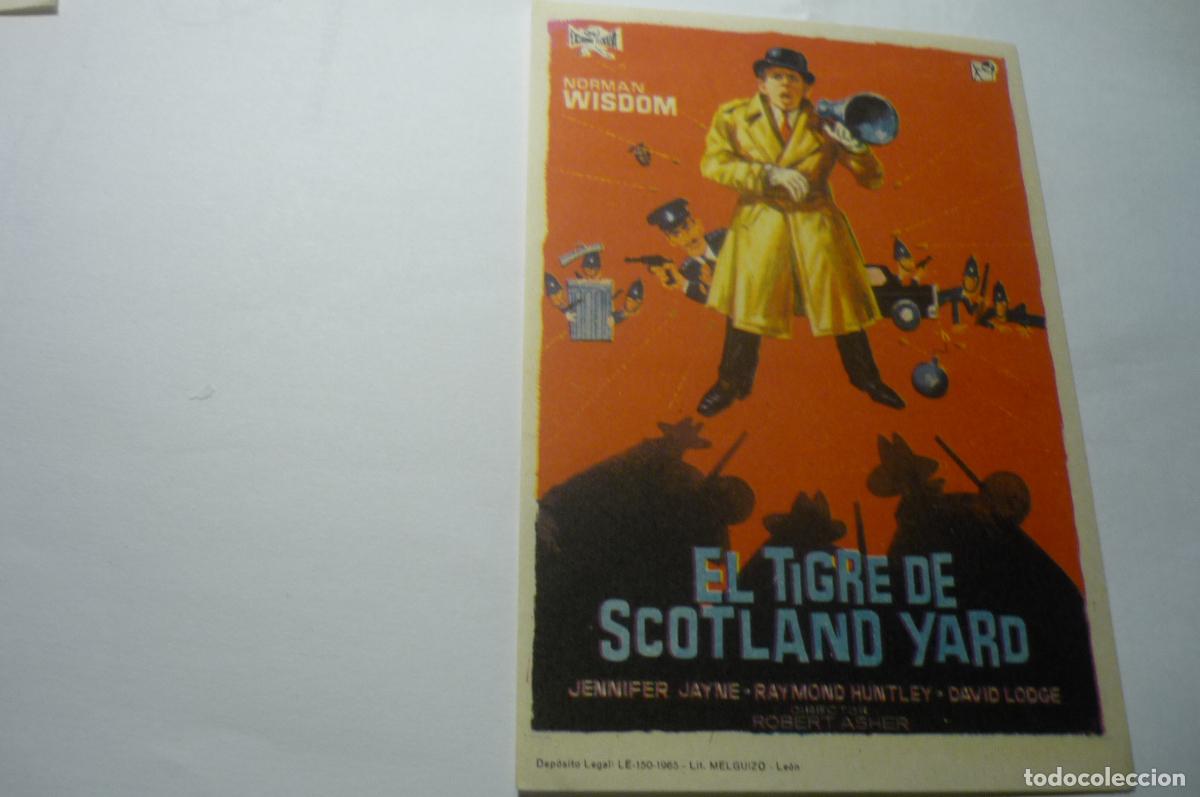 Cine: programa el tigre de scotland yard norma wisdom - Foto 1