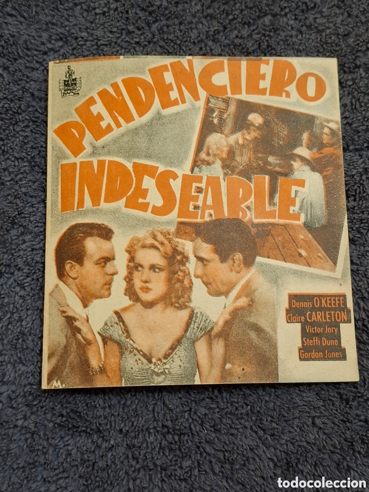 Cine: P5. Pendenciero Indeseable, Desplegable, Sin Imprimir. - Foto 1