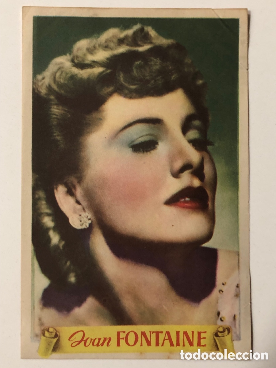 Cine: Programa foto Joan Fontaine A22 - Foto 1