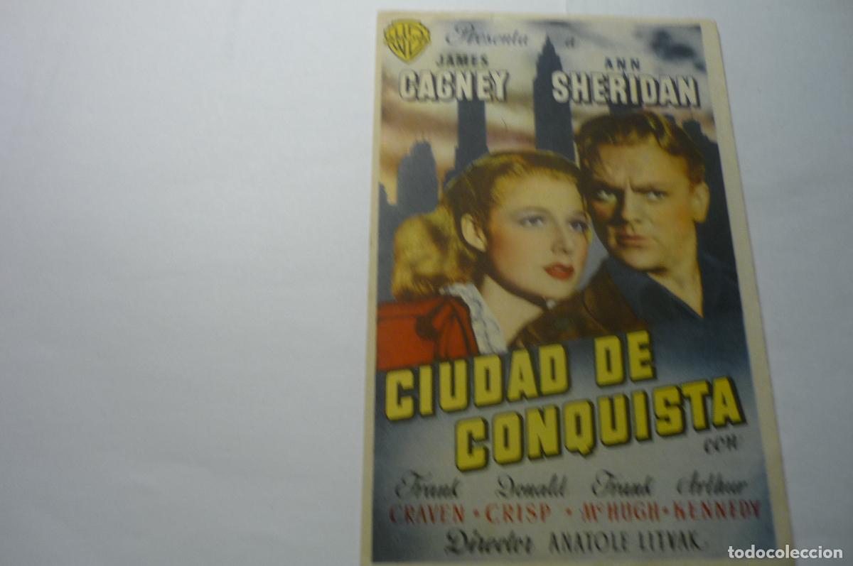 Cine: programa ciudad de conquista,.james cagney publicidD - Foto 1