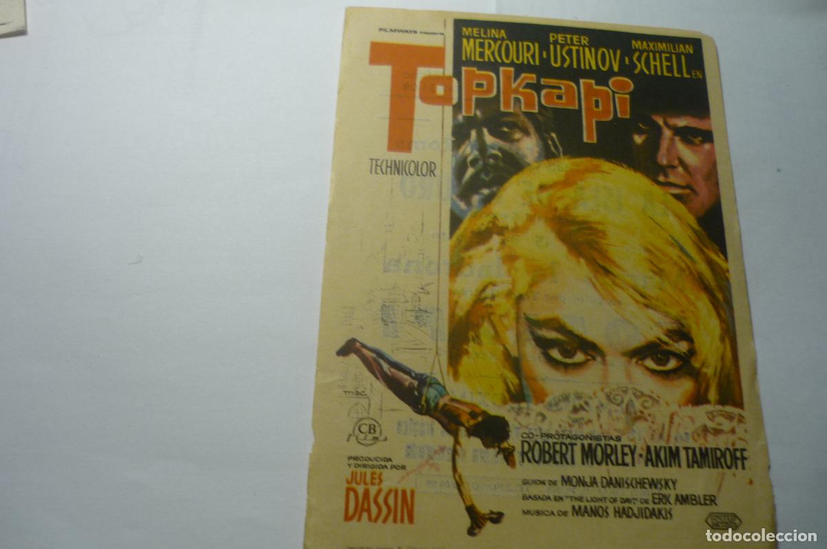 Cine: PROGRAMA TOPKAPI -PETER USTINOV PUBLICIDAD - Foto 1