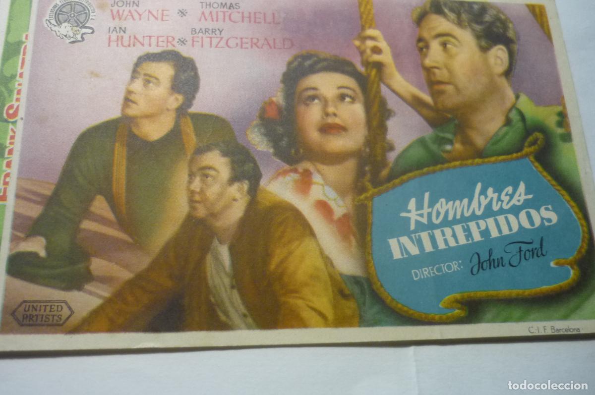 Cine: PROGRAMA HOMBRES INTREPIDOS.-JOHN WAYNE - Foto 1