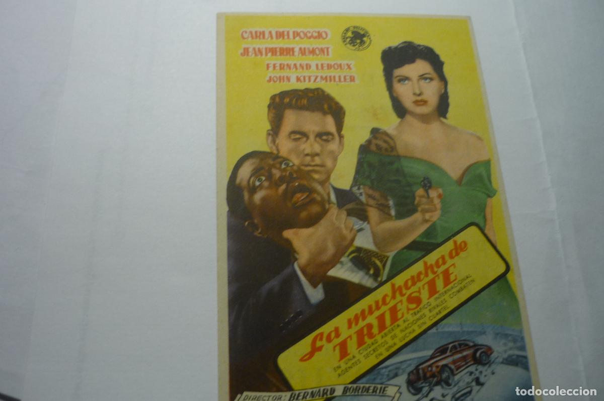 Cine: PROGRAMA LA MUCHACHA DE TRIESTE PUBLICIDAD SALA REUS - Foto 1