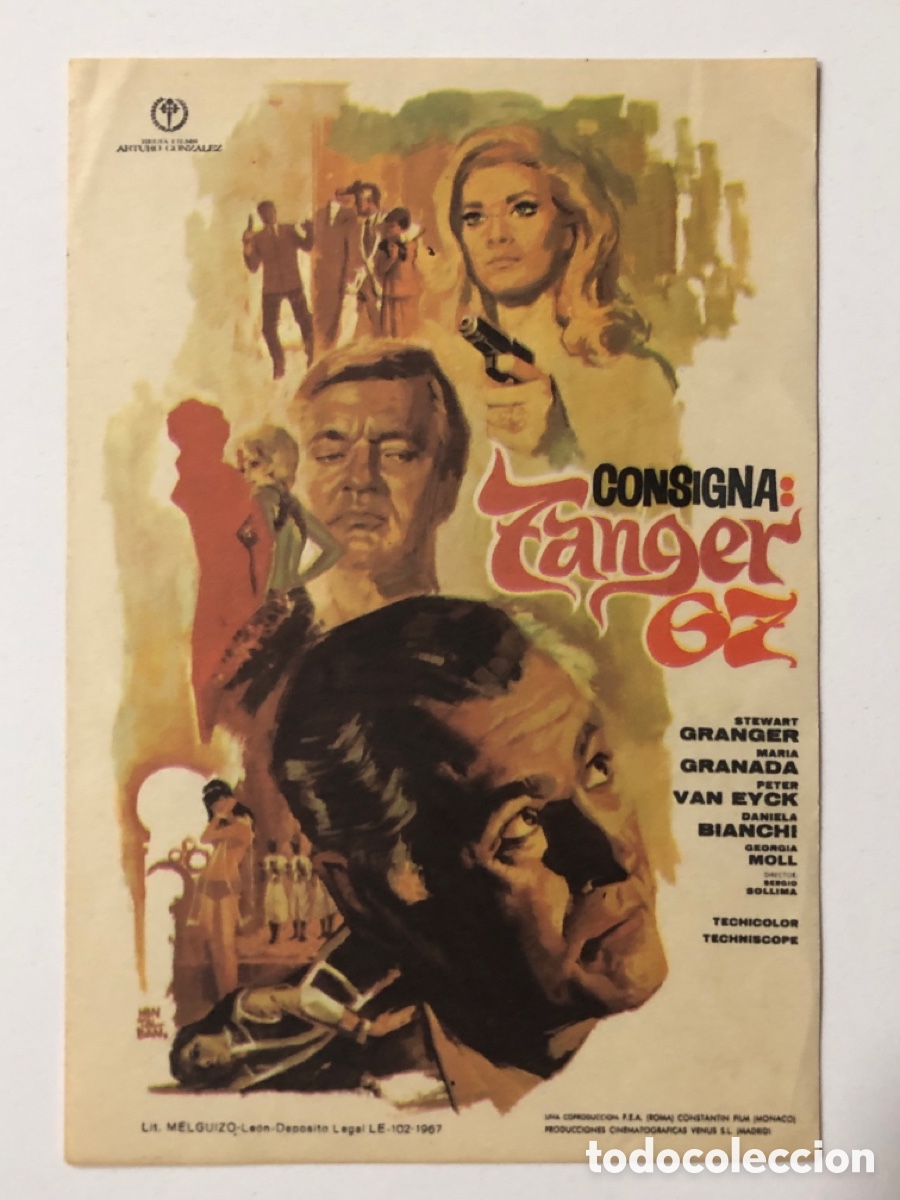 Cine: Programa tanger 67 Stewart Granger A22 - Foto 1