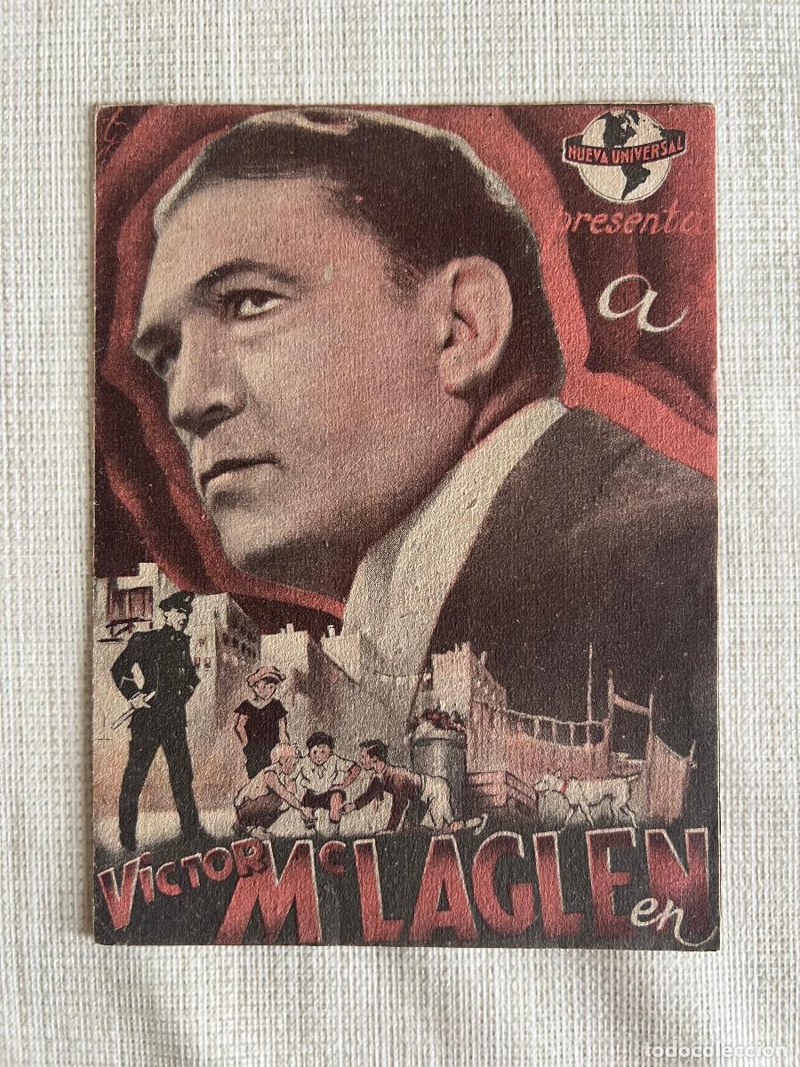 Cine: CUATRO AMIGOS. Programa doble. Victor McLaglen - Foto 1