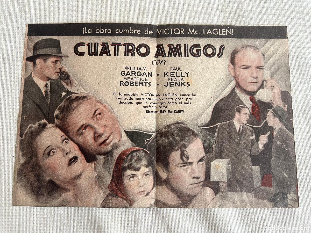 Cine: CUATRO AMIGOS. Programa doble. Victor McLaglen - Foto 2