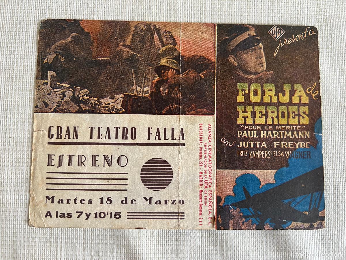 Cine: FORJA DE HOMBRES. Programa doble. Gran Teatro Falla. C&aacute;diz - Foto 2