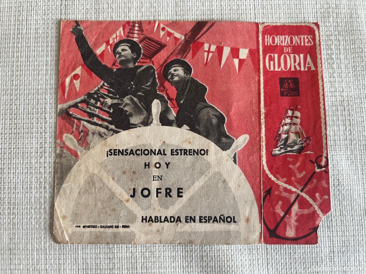 Cine: HORIZONTES DE GLORIA. Programa doble. Cine Jofre - Foto 2