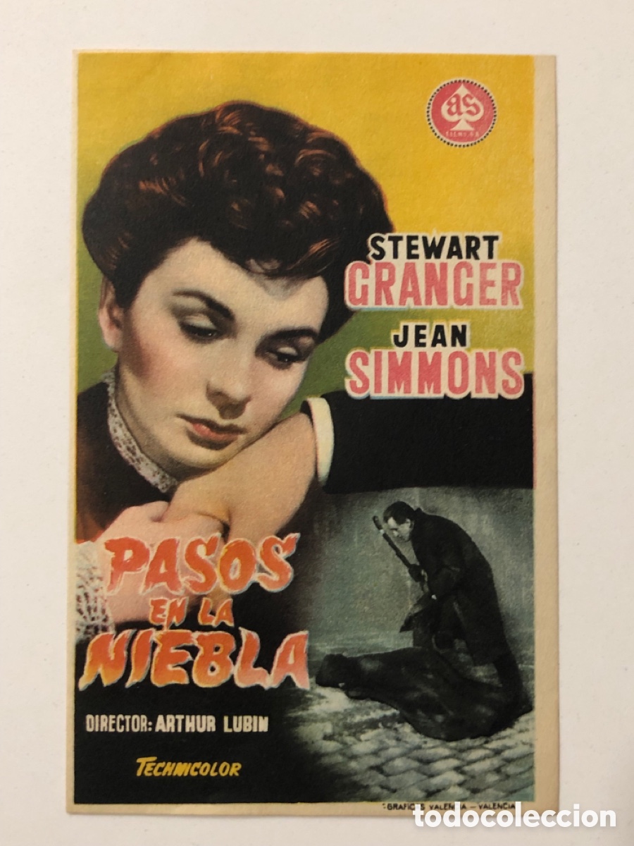 Cine: Programa pasos en la niebla Jean Simmons A22 - Foto 1