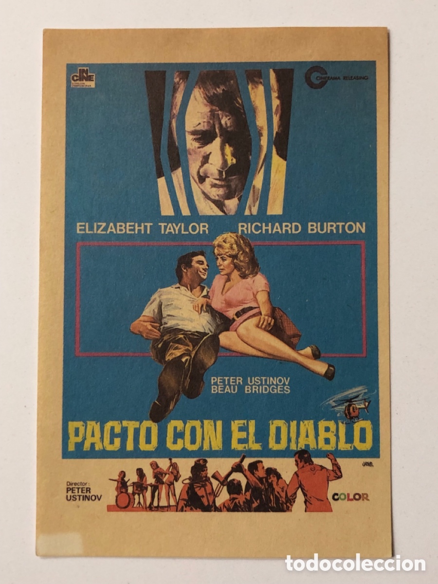 Cine: Programa pacto con el diablo Elizabeth taylor A22 - Foto 1