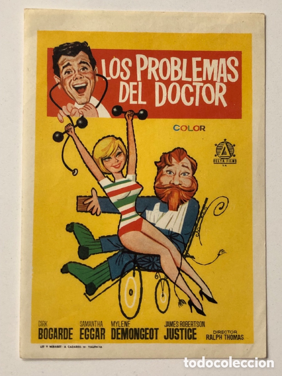 Cine: Programa los problemas del doctor Dirk Bogarde A22 - Foto 1