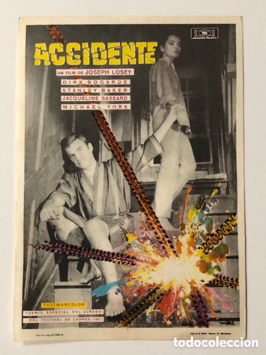 Cine: Programa accidente Dirk Bogarde A22 - Foto 1