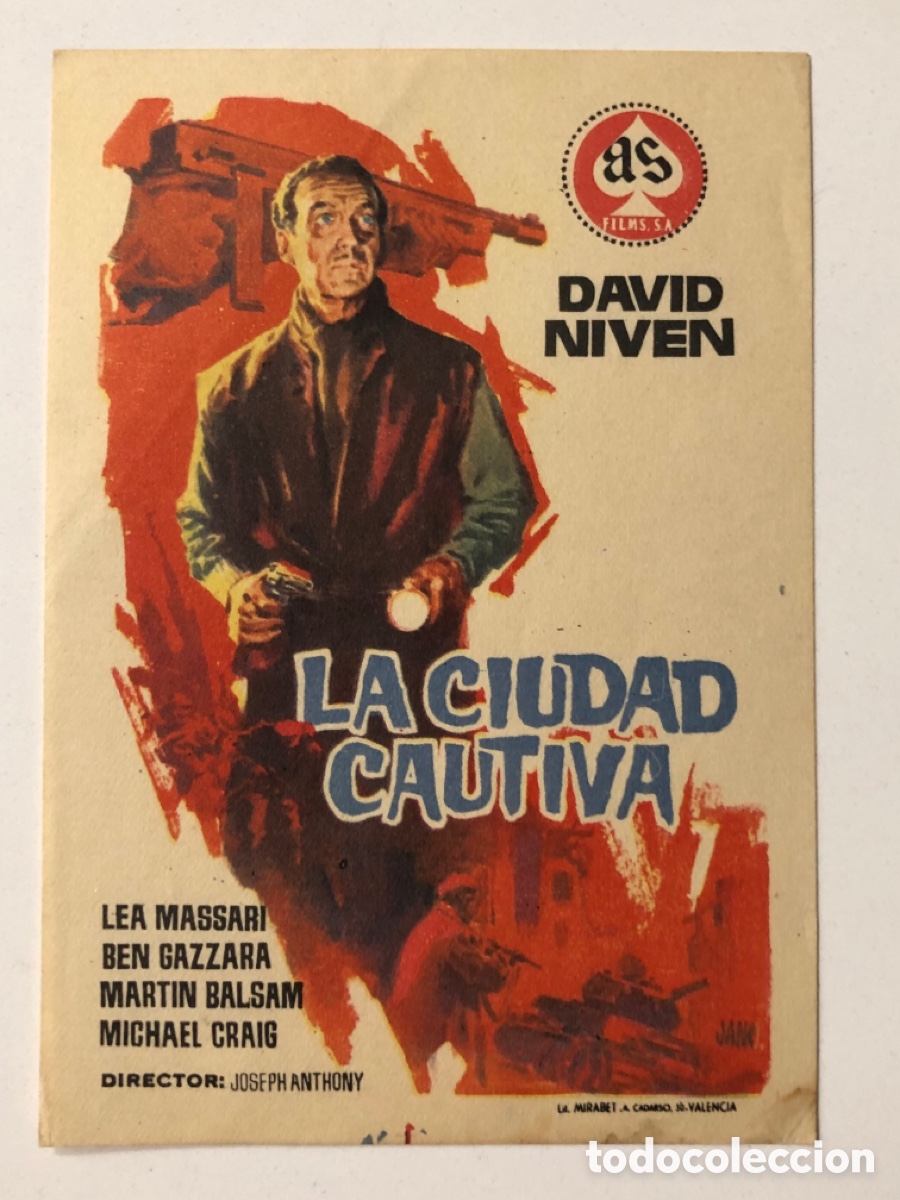 Cine: Programa la ciudad cautiva David Niven A22 - Foto 1