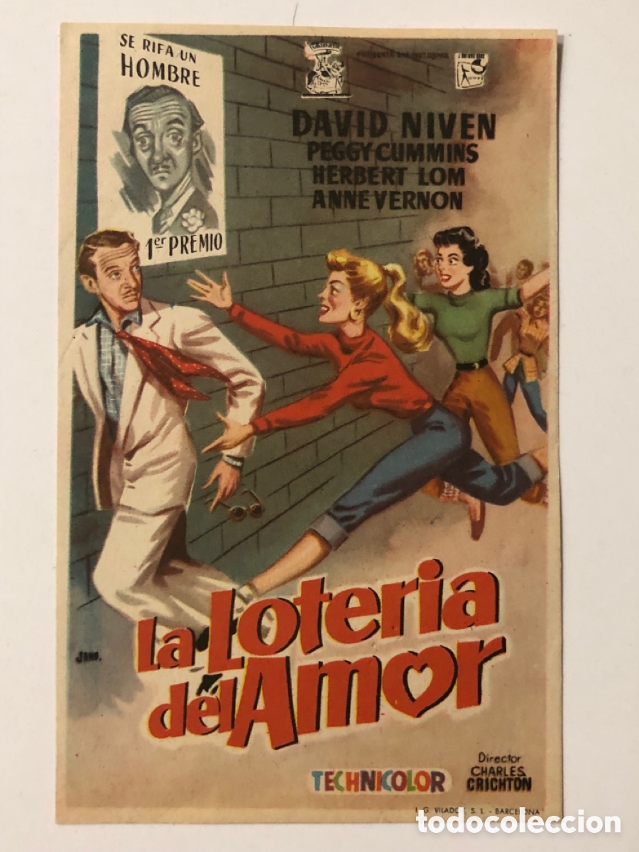 Cine: Programa la loter&iacute;a del amor David Niven A22 - Foto 1