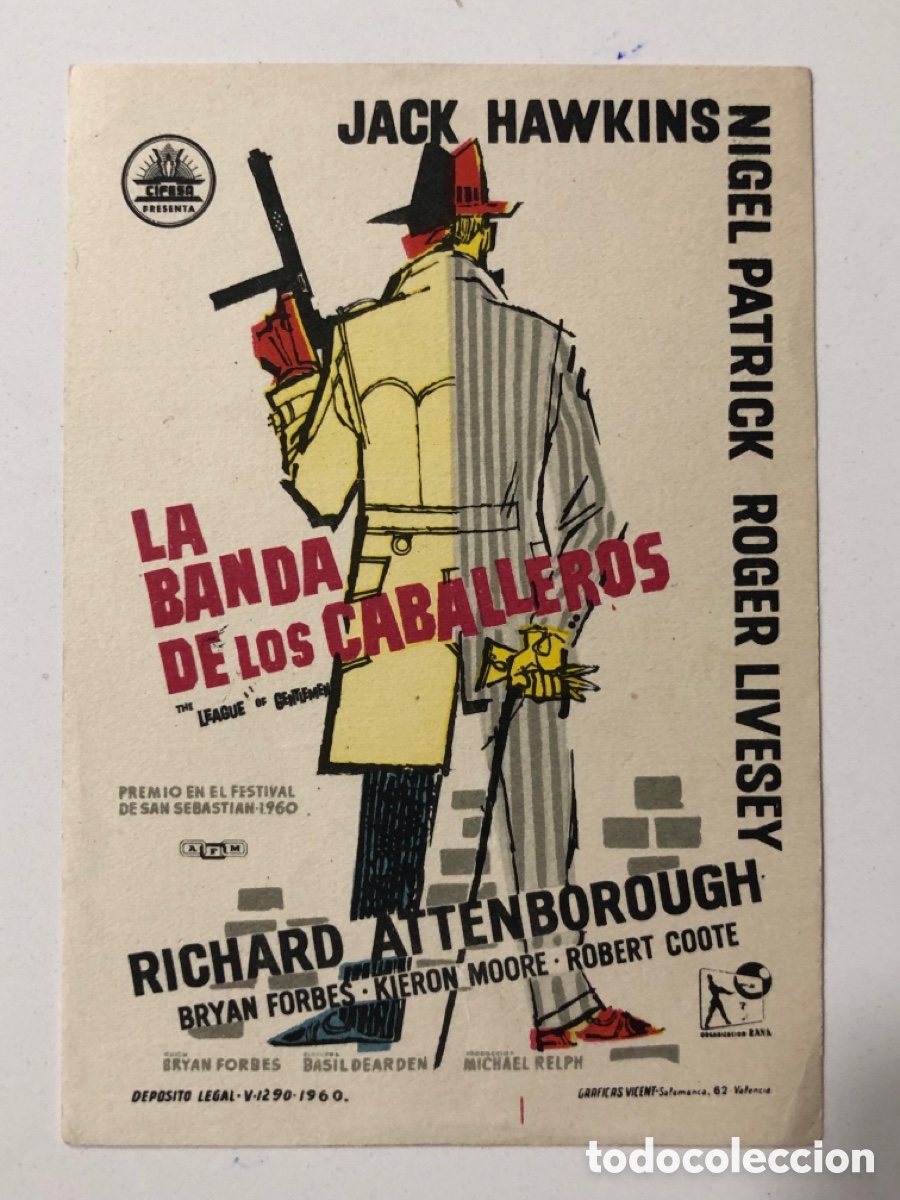 Cine: Programa la banda de los caballeros Jack hawkins A22 - Foto 1