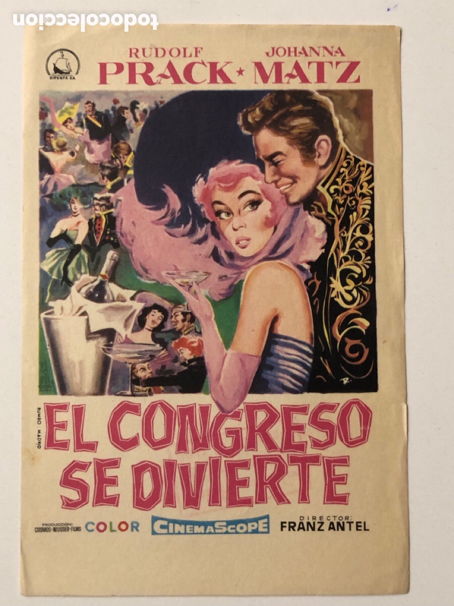 Cine: Programa el congreso se divierte Rudolf prack A22 - Foto 1