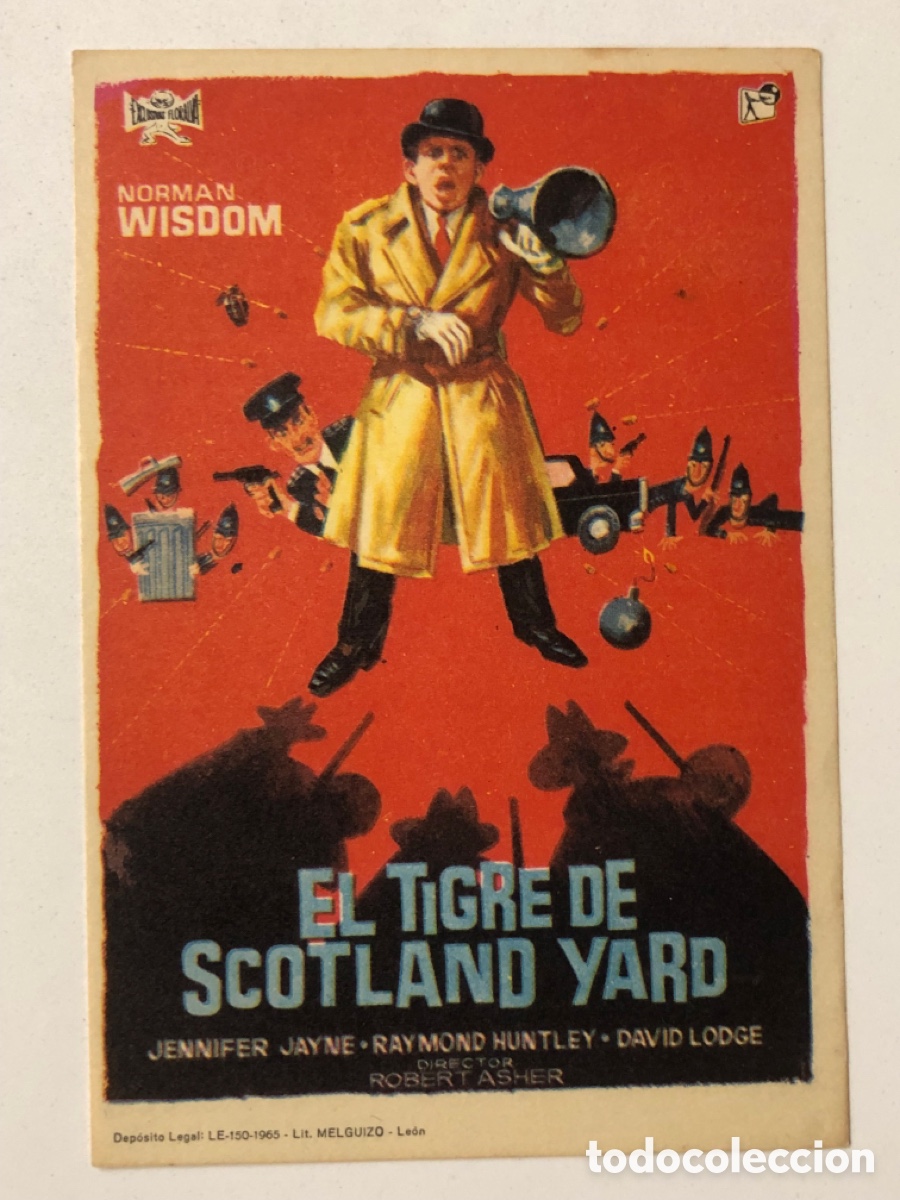 Cine: Programa el tigre de scotland yard Norman Wisdom A22 - Foto 1