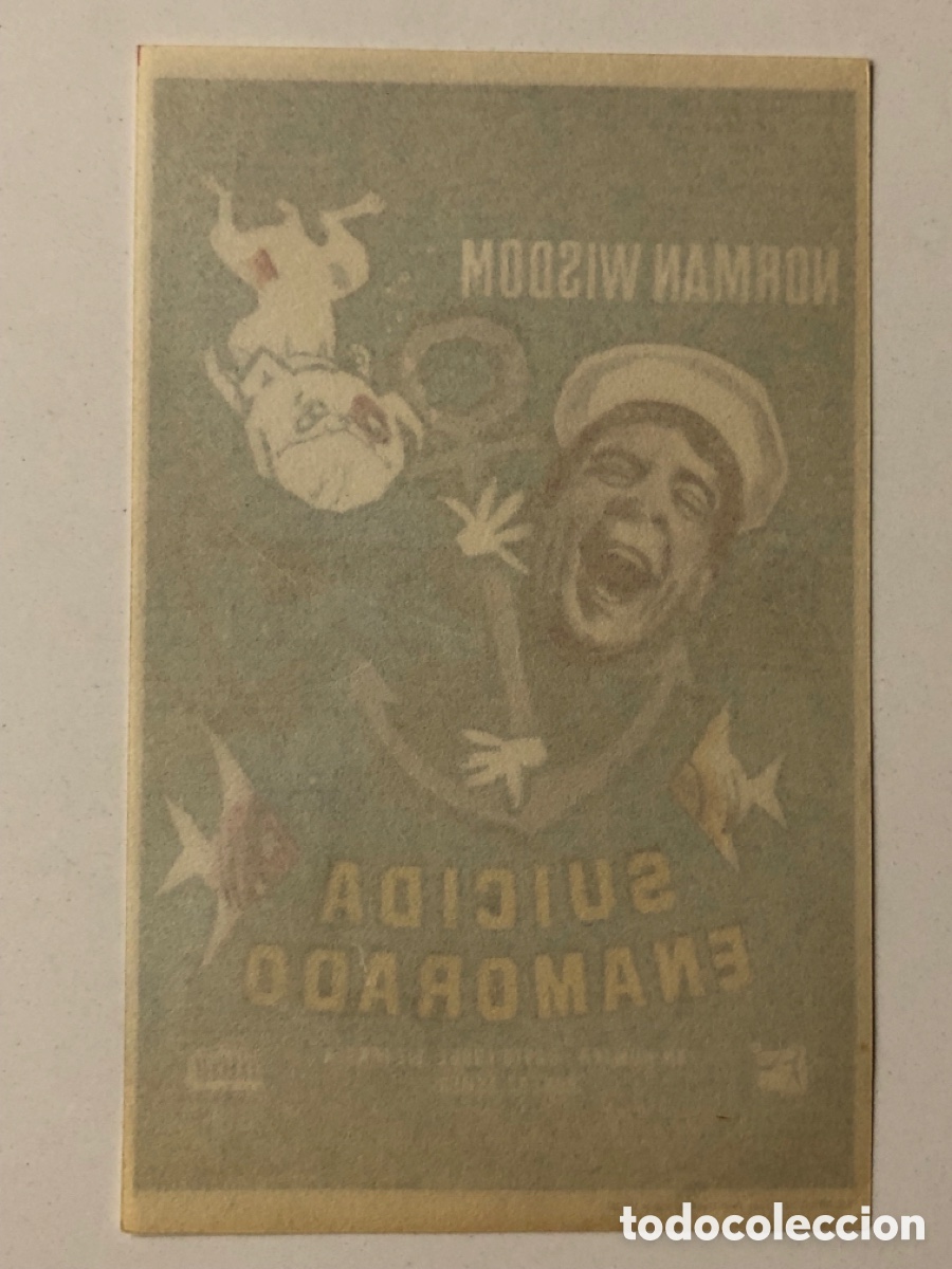 Cine: Programa suicida enamorado Norman Wisdom A22 - Foto 2