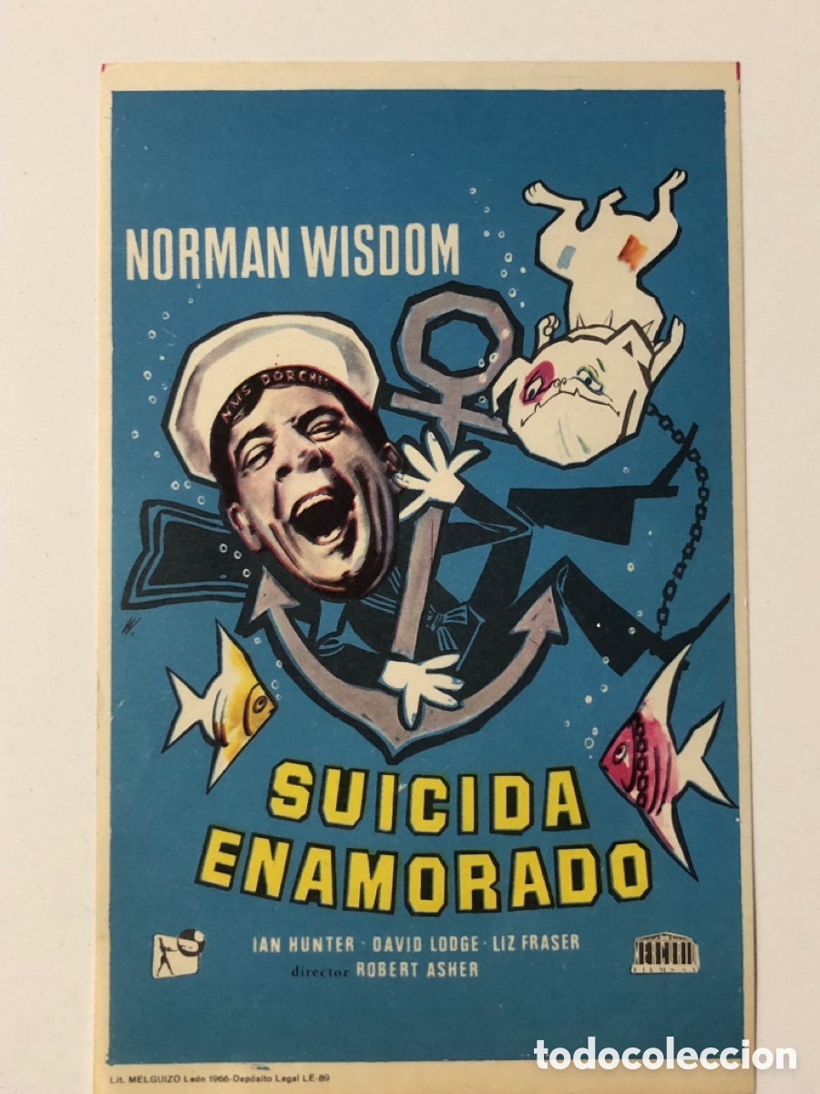 Cine: Programa suicida enamorado Norman Wisdom A22 - Foto 1