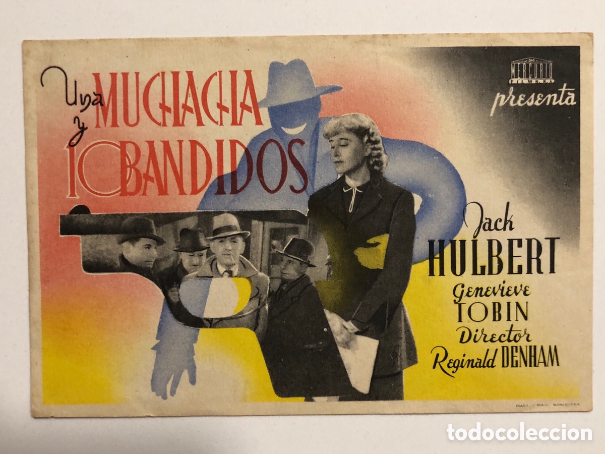 Cine: Programa una muchacha y 10 bandidos Jack Hulbert A22 - Foto 1