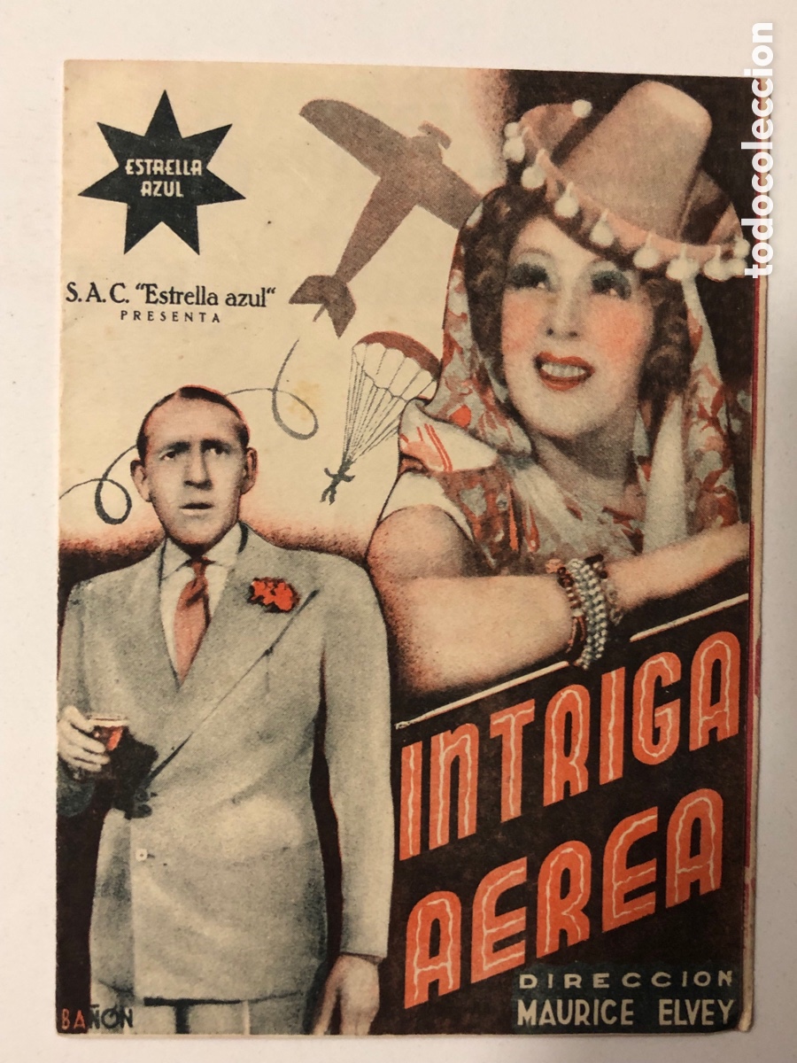 Cine: Programa intriga a&eacute;rea Jack Hulbert con publicidad cine victoria A22 - Foto 1