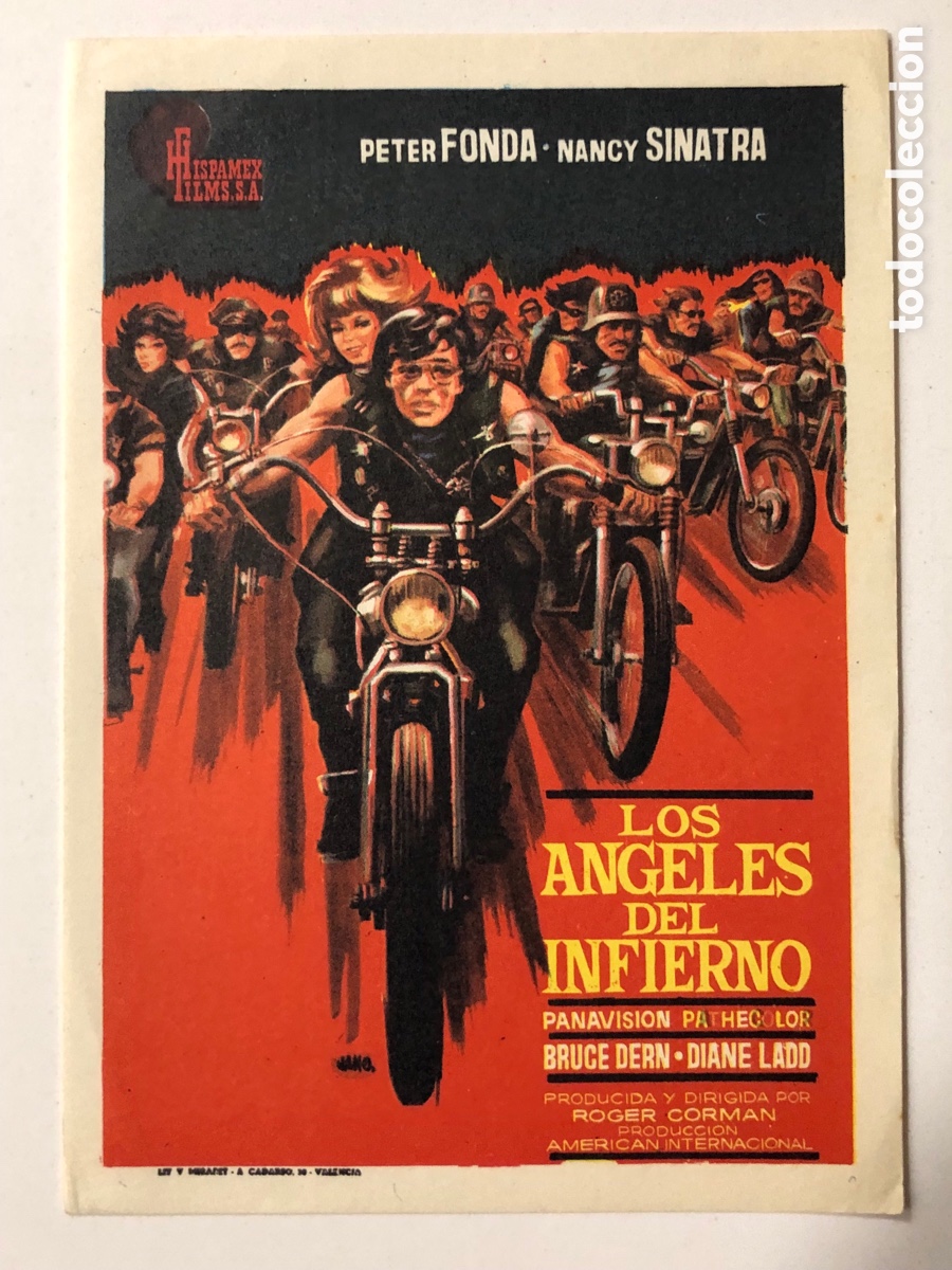Cine: Programa Los angeles del infierno Peter Fonda A22 - Foto 1