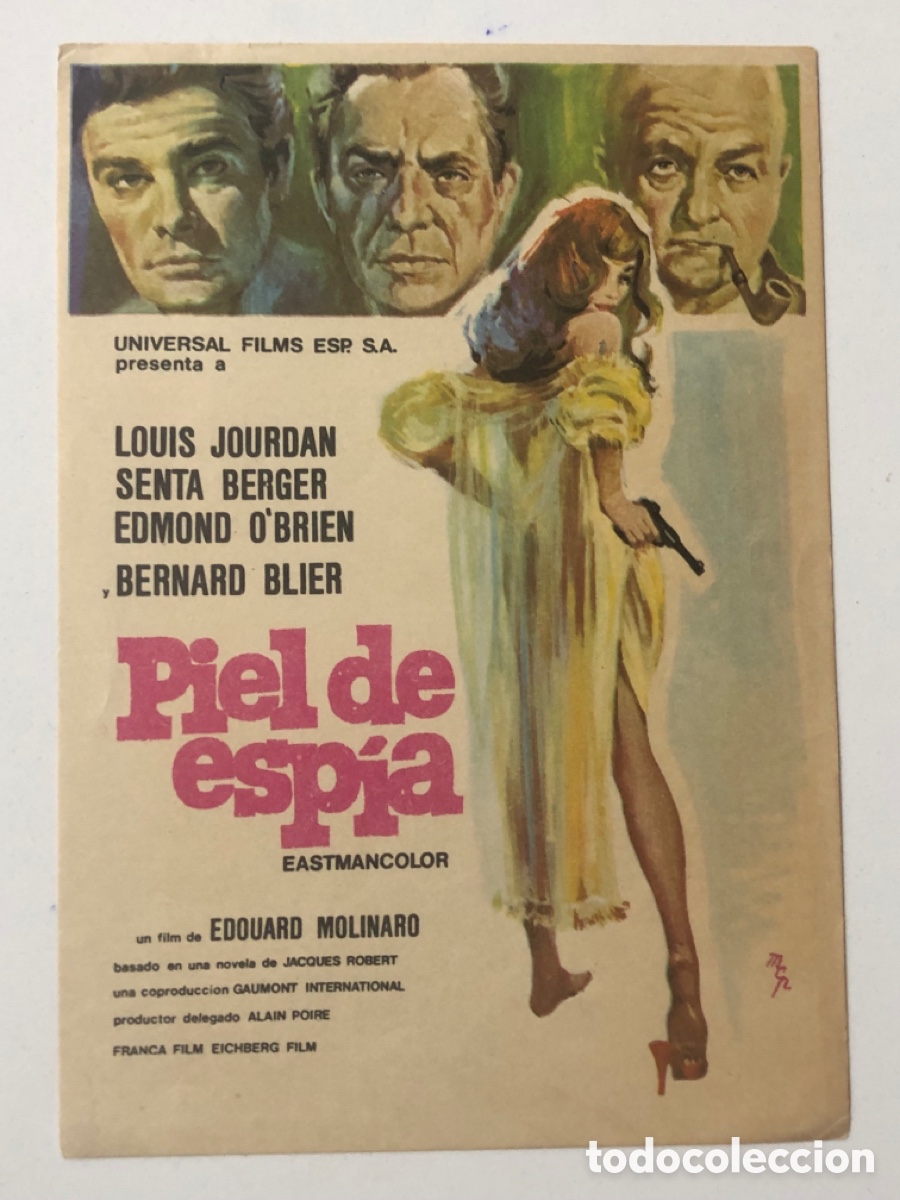 Cine: Programa piel de esp&iacute;a louis jourdan A22G2 - Foto 1