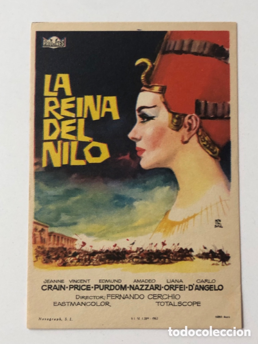 Cine: Programa la reina del Nilo jeanne crain A22 - Foto 1