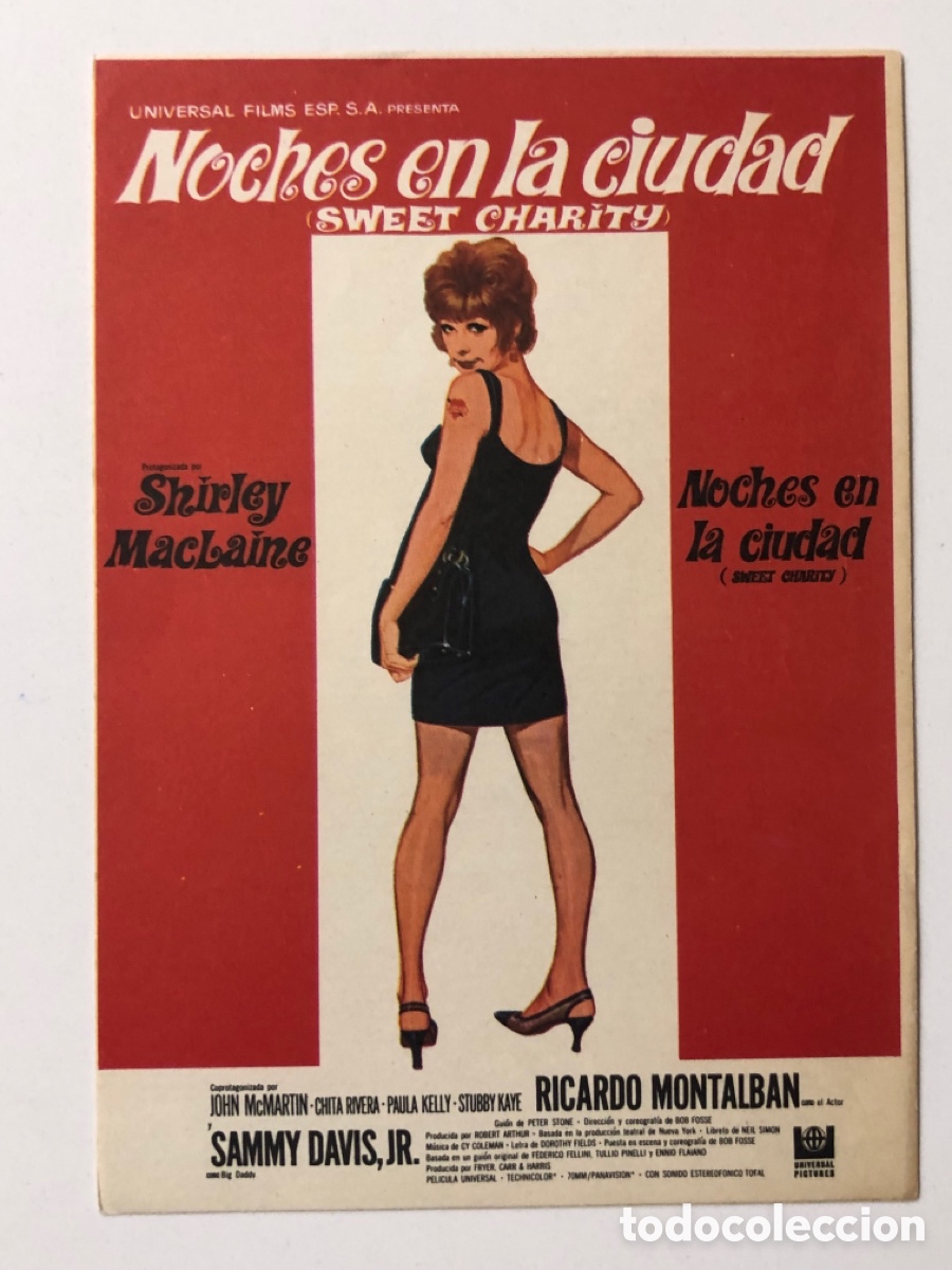 Cine: Programa noches en la ciudad Shirley MacLaine A22G1 - Foto 1