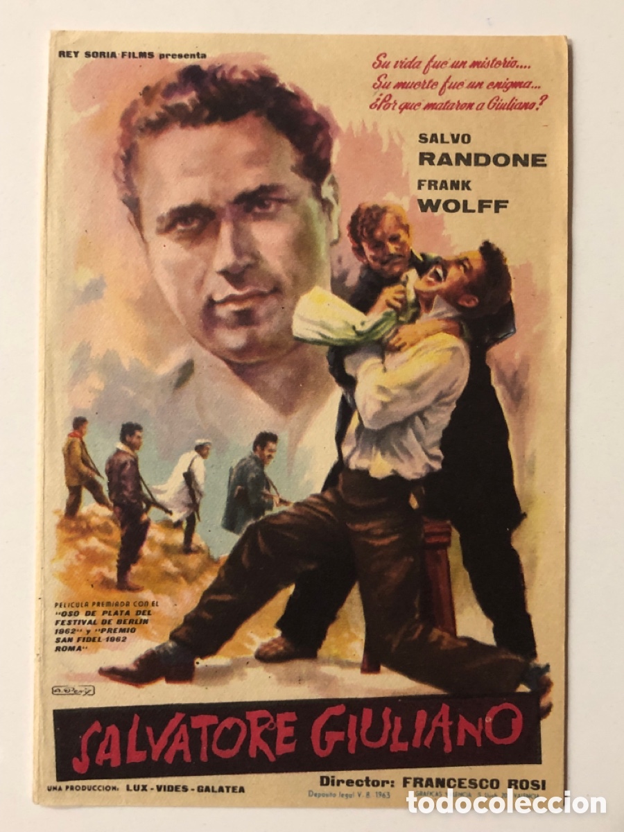 Cine: Programa salvatore Giuliano salvo randone A22G1 - Foto 1