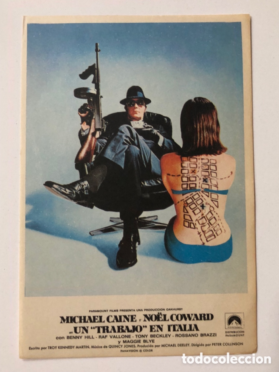 Cine: Programa un trabajo en italia Michael caine A22 - Foto 1