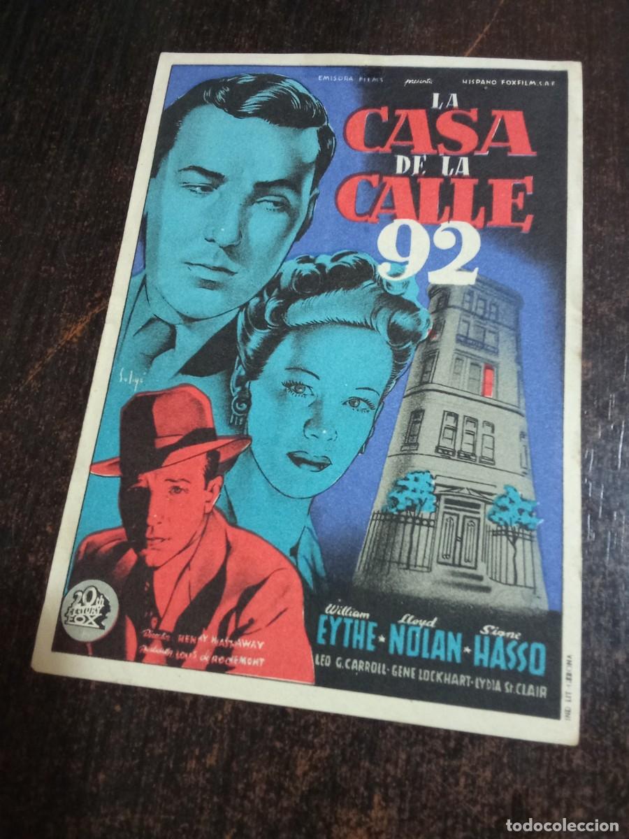 Cine: La casa de la calle 92. - Foto 1
