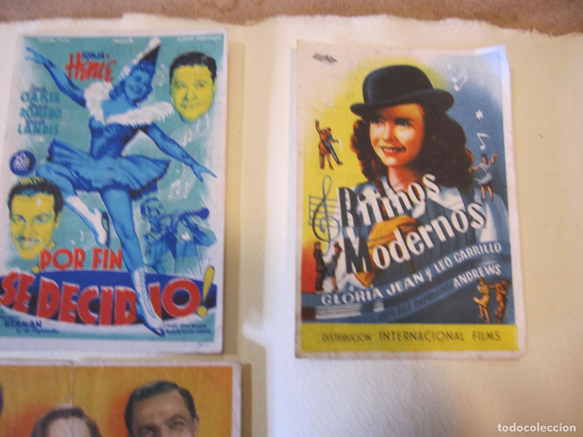 Cine: 4 ANTIGUOS PROGRAMAS DE CINE, MUSICALES - Foto 4