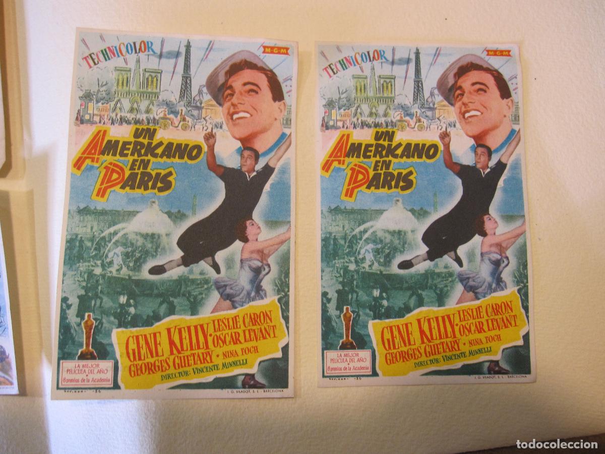 Cine: 4 ANTIGUOS PROGRAMAS DE CINE, MUSICALES - Foto 5