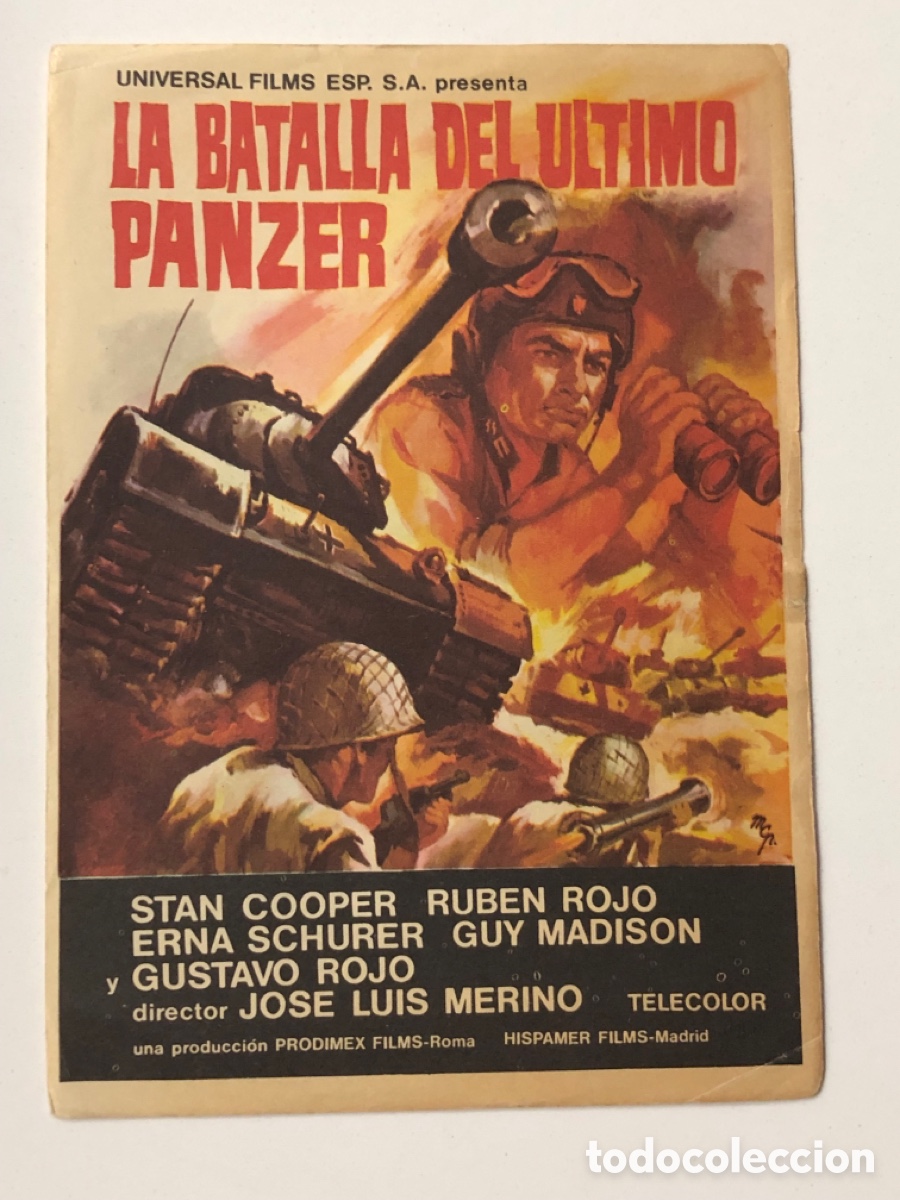 Cine: Programa la batalla del &uacute;ltimo Panzer Stan Cooper A22 - Foto 1
