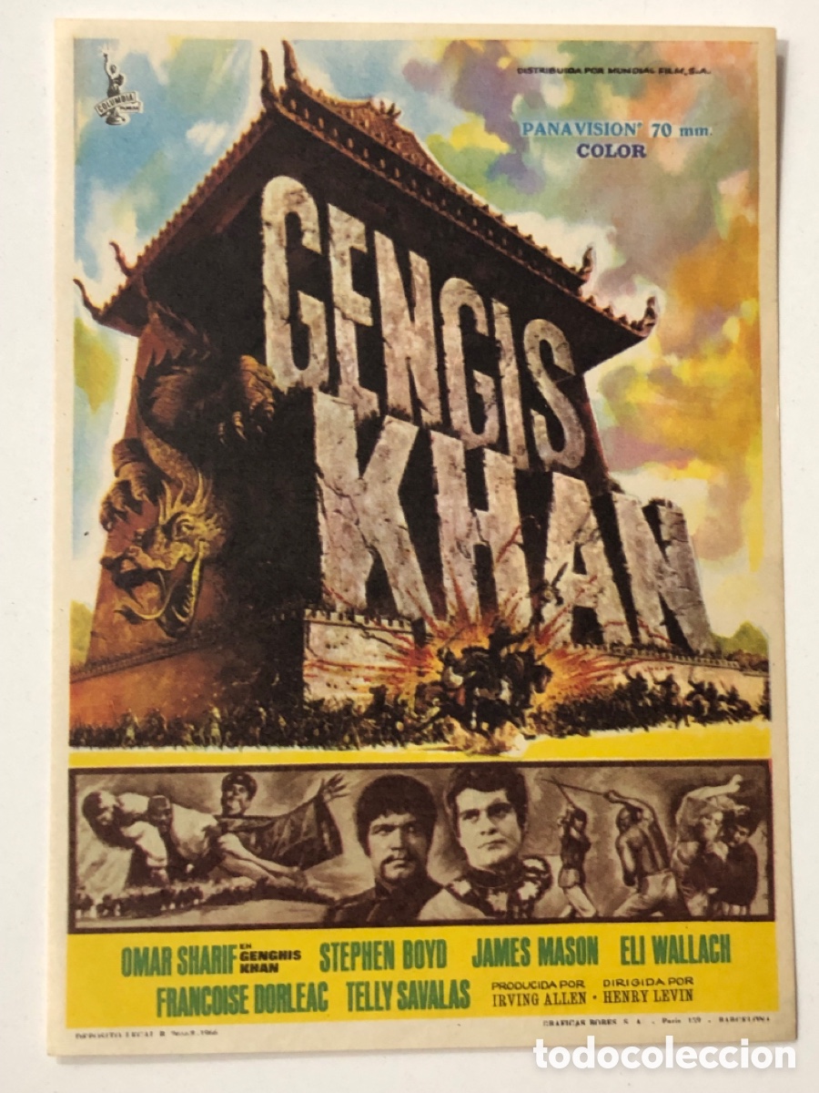 Cine: Programa Gengis Khan Omar Sharif A22 - Foto 1