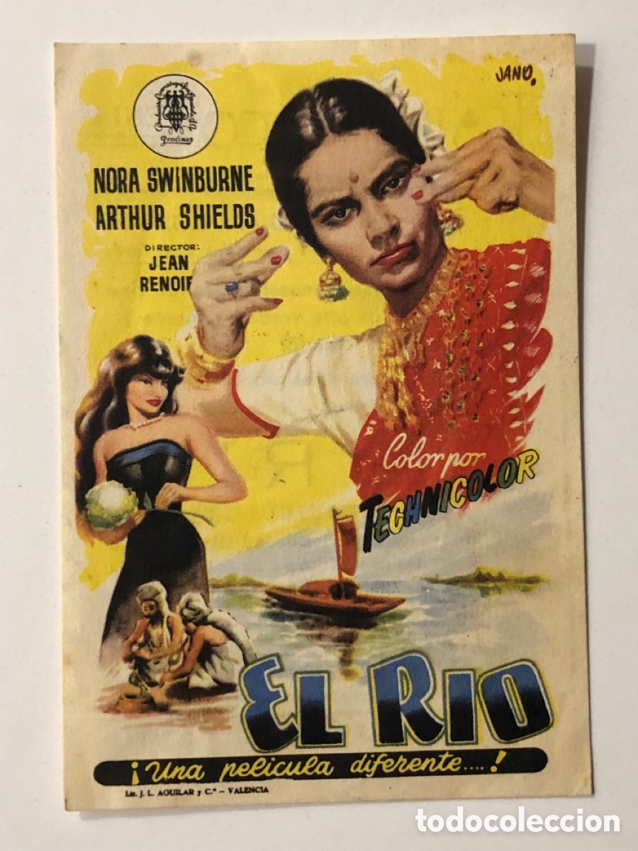 Cine: Programa El r&iacute;o con publicidad teatro circo Denia A22 - Foto 1