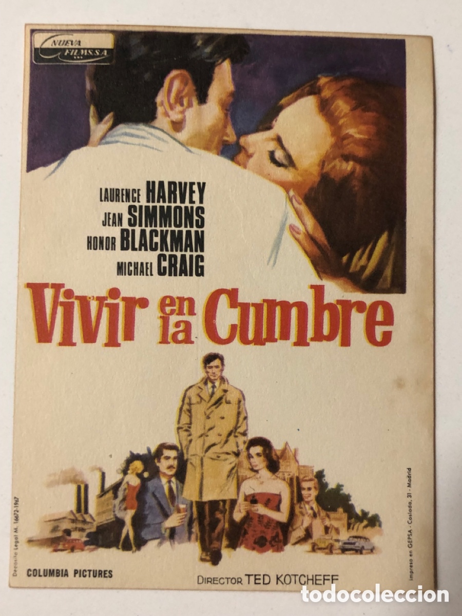 Cine: Programa vivir en la cumbre laurence harvey A22 - Foto 1
