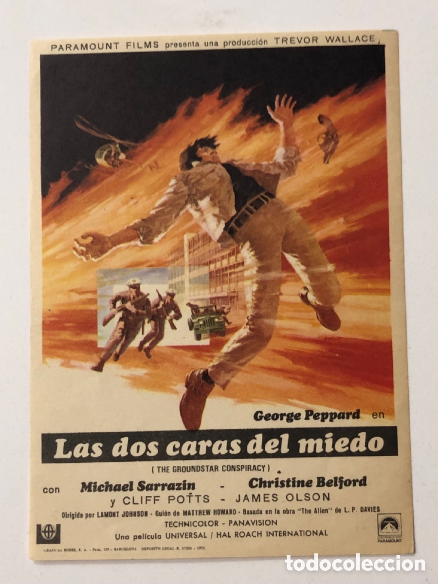 Cine: Programa las dos caras del miedo George Peppard A22 - Foto 1