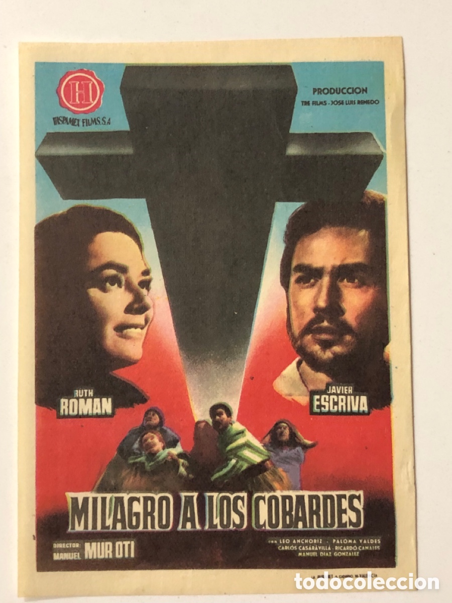 Cine: Programa milagro a los cobardes Ruth Roman A22 - Foto 1
