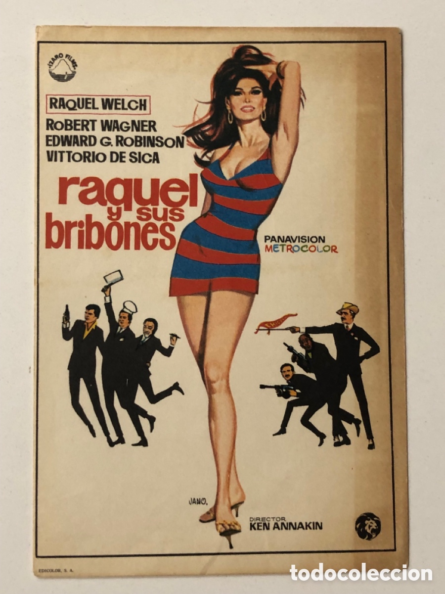 Cine: Programa Raquel y sus bribones Raquel Welch A22 - Foto 1