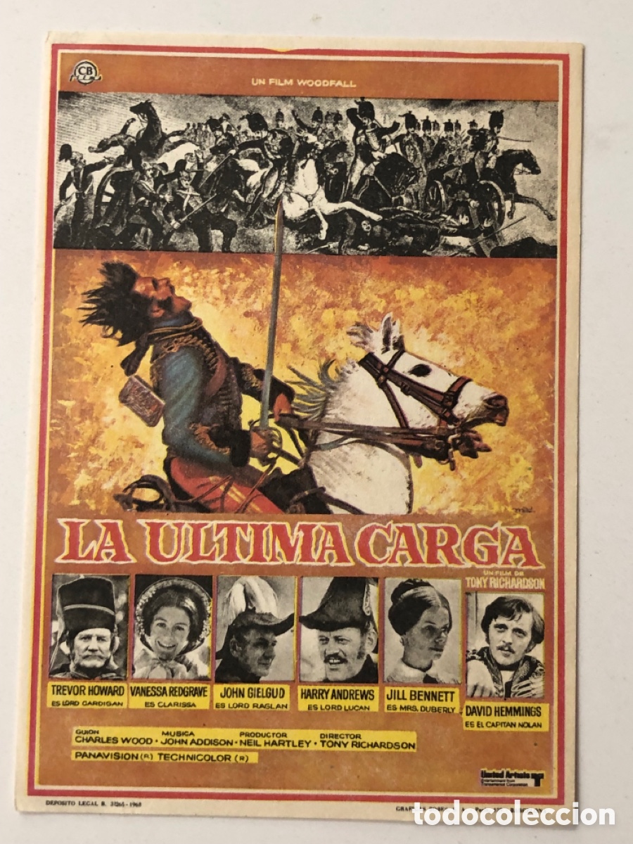Cine: Programa la &uacute;ltima carga Trevor Howard A22 - Foto 1